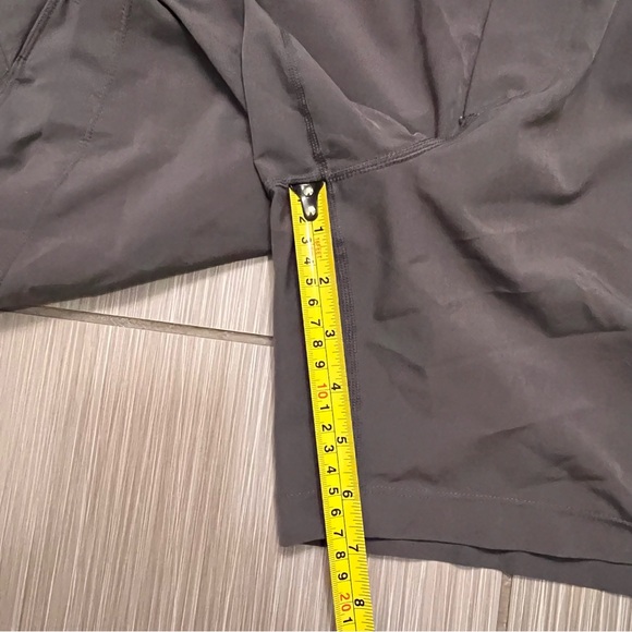 Birddogs Classic Shorts grey gray navy pockets zipper medium athletic athleisure - Picture 9 of 10